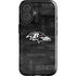 NFL Baltimore Ravens Black & White iPhone 16 Plus Impact Case